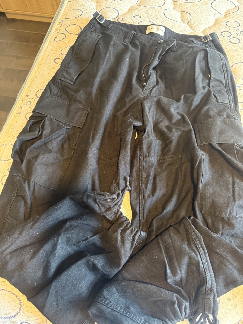 Black Cargo Pants